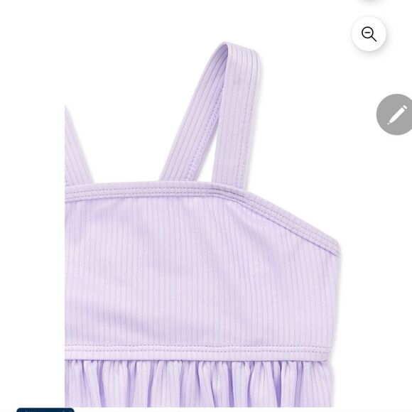 NWT Wonder Nation Baby and Toddler Girl Bikini SwimSet. Size 12M - Picture 2 of 5